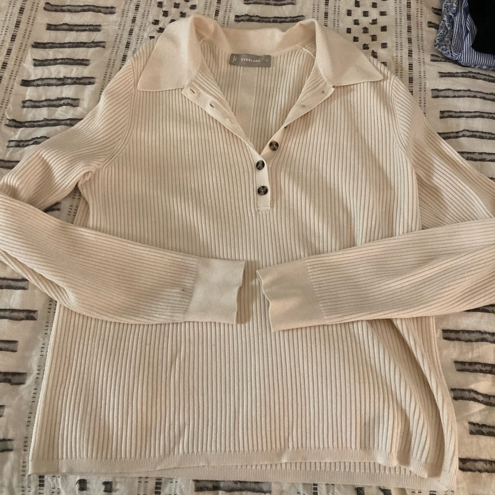 Everlane wool polo